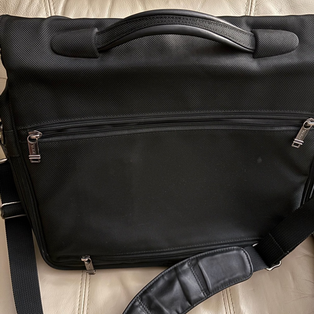 Tumi Black Messenger Bag - Picture 2 of 6